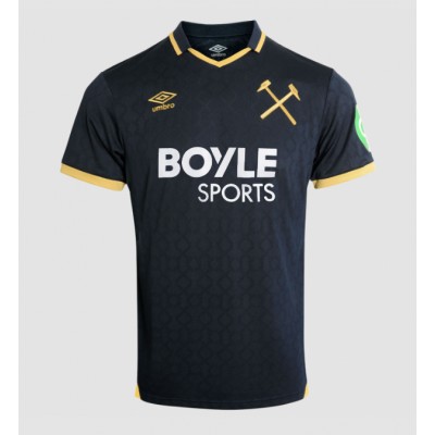 Camiseta West Ham United Max Kilman #3 Tercera Equipación Replica 2025-26 mangas cortas Camiseta West Ham United Max Kilman #3 Tercera Equipación Replica 2025-26 mangas cortas